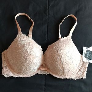 Nude Convertible Push Up Bra